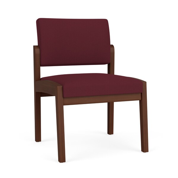 Lesro Lenox Armless Guest Chair, 22.5 in W 26 in L 31.5 in H LW1102 - main